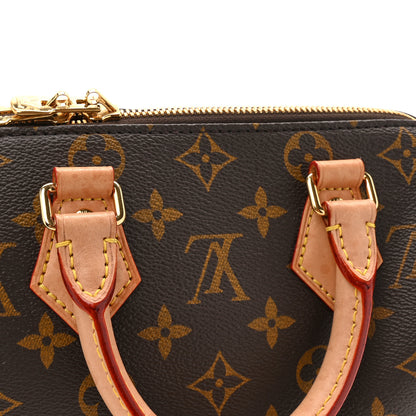 Louis Vuitton Monogram Speedy Bandouliere 20 Beige 10 of 16