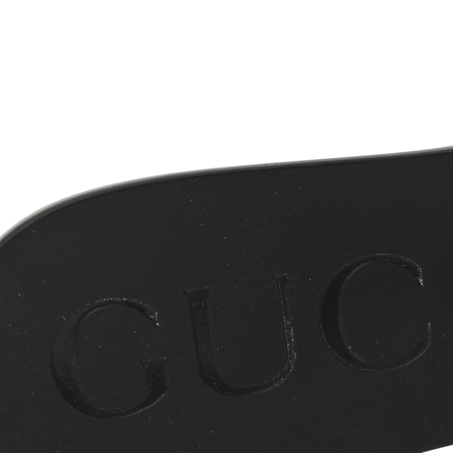 Rubber Womens Slide Sandals 40 Black