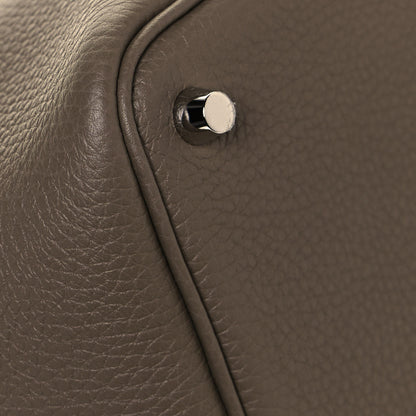 Hermes Taurillon Clemence Picotin Lock 18 PM Etoupe 10 of 12
