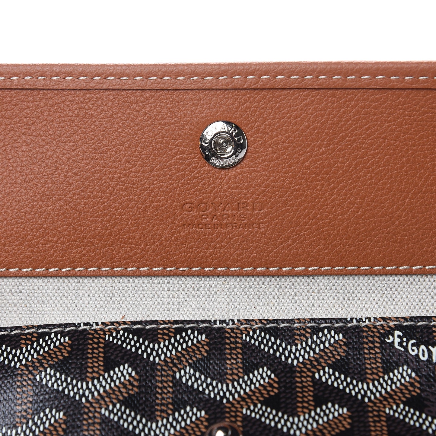 Goyardine Saint Louis GM Black Gold
