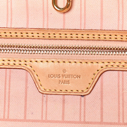 Louis Vuitton Damier Azur Tahitienne Neverfull MM 7 of 11