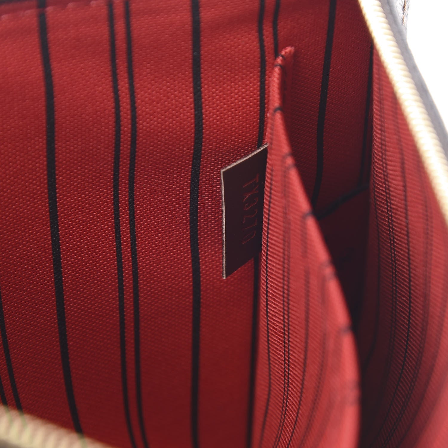 Louis Vuitton Damier Ebene Neverfull MM GM Pochette 8 of 10
