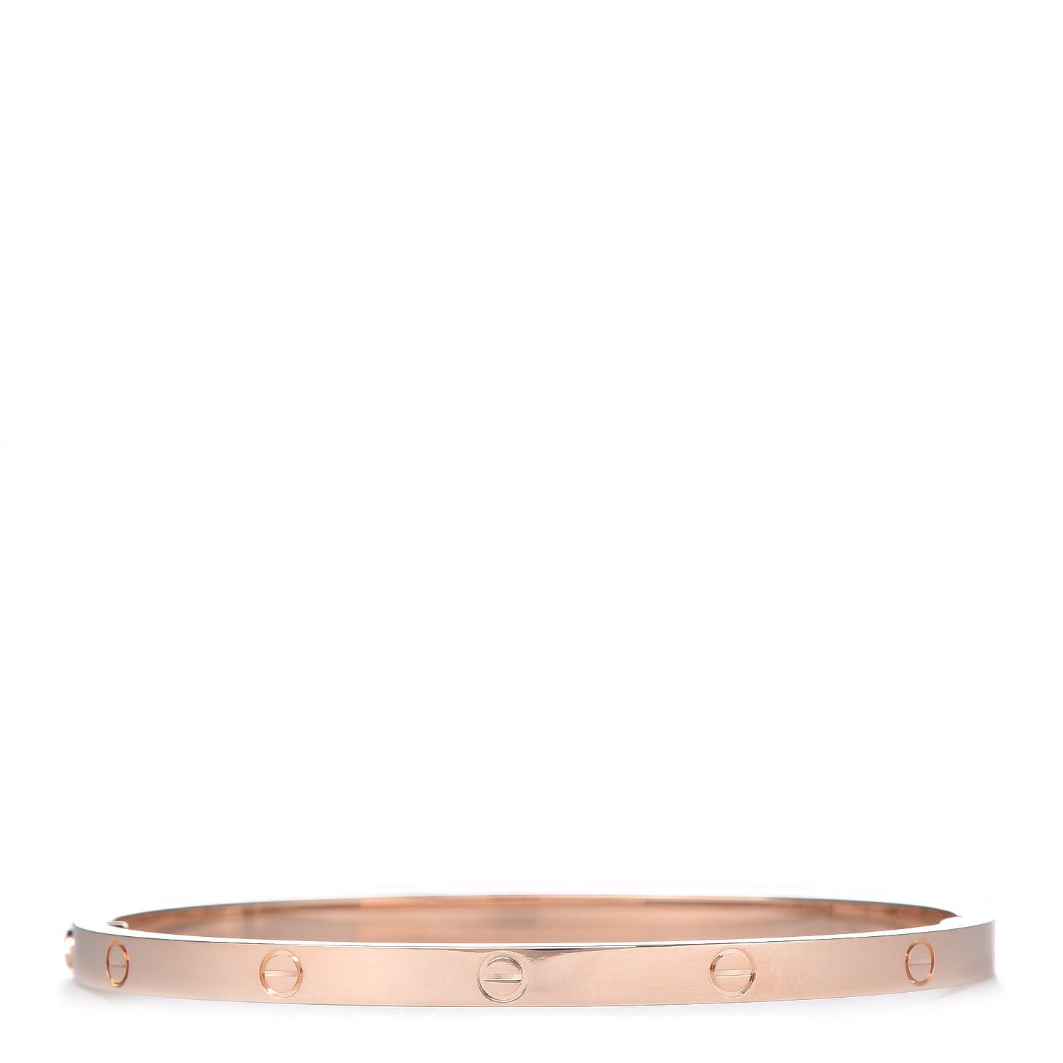 Cartier 18K Pink Gold Small LOVE Bracelet 16 1 of 7