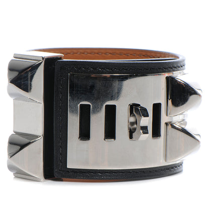 Hermes Chamonix Collier de Chien CDC Bracelet Black Small 4 of 7