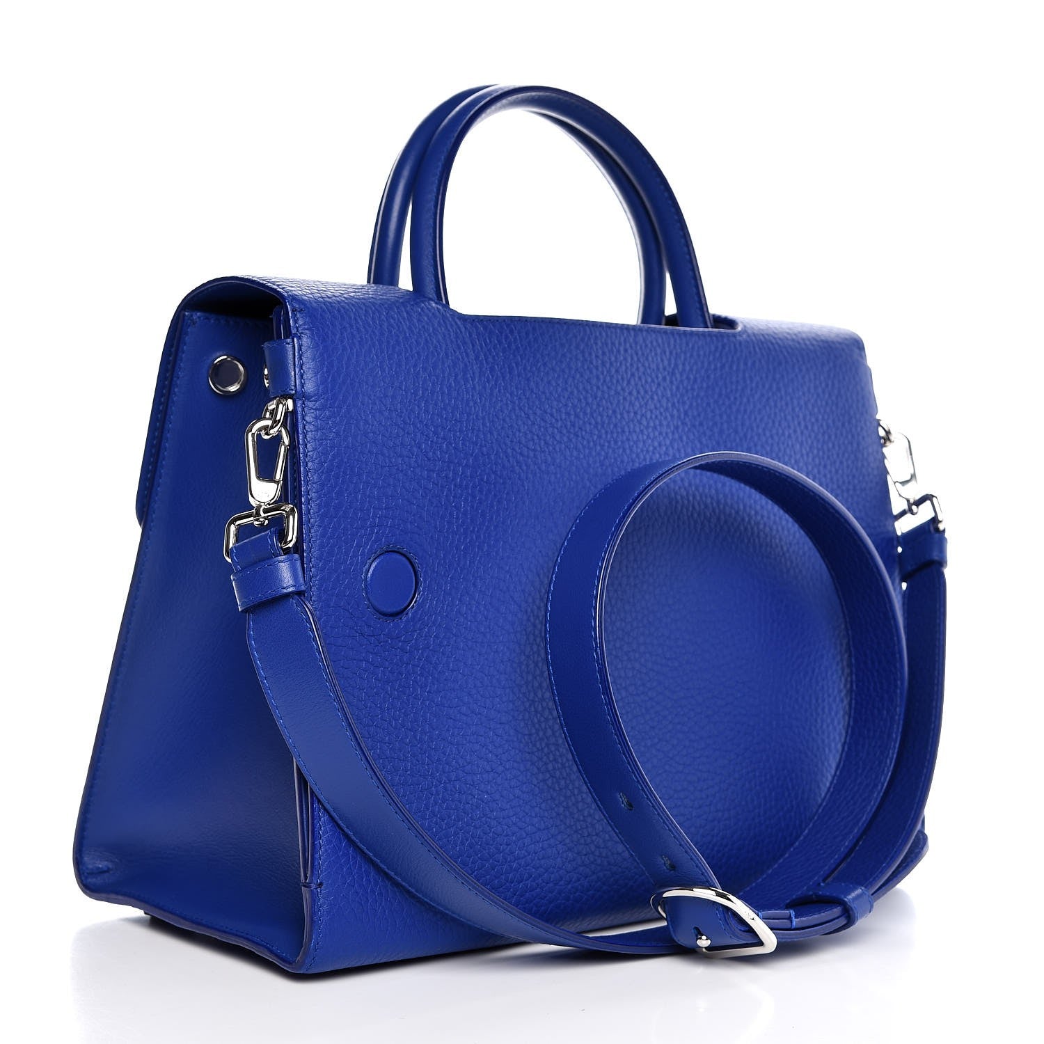 Christian Dior Bullcalf Medium Diorever Flap Yves Klein Blue 3 of 8