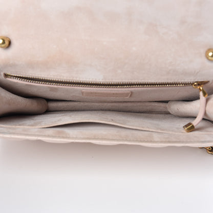 Christian Dior Lambskin Cannage Large Dioraddict Flap Rose Poudre 5 of 17