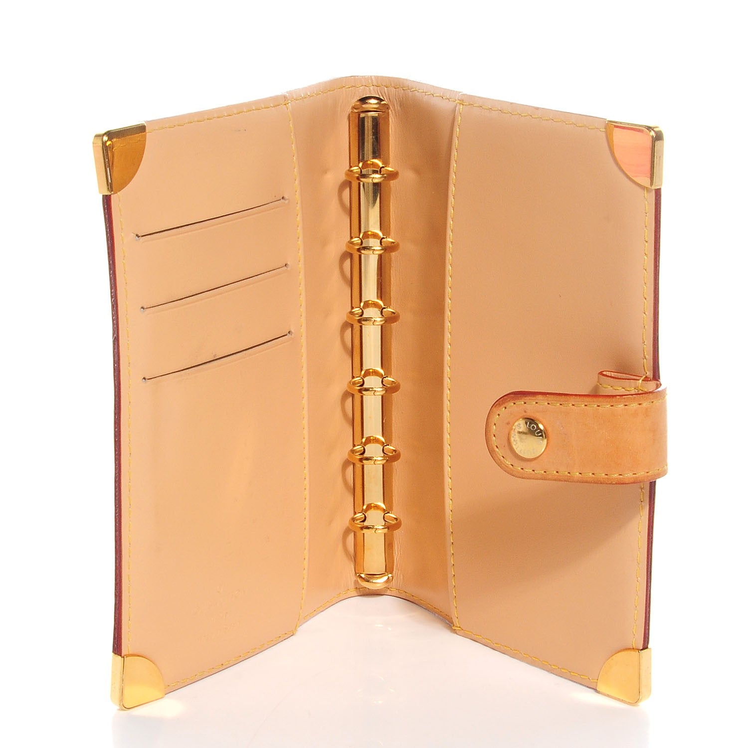 Louis Vuitton Monogram Multicolor Small Ring Agenda Cover White 6 of 7