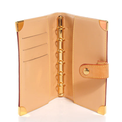 Louis Vuitton Monogram Multicolor Small Ring Agenda Cover White 6 of 7