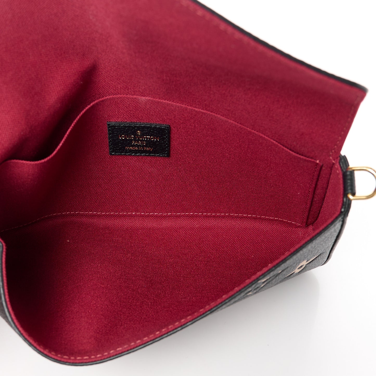 Empreinte Monogram Giant Felicie Pochette Black Beige