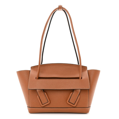 Bottega Veneta Grainy Calfskin Small Arco Wood 1 of 10