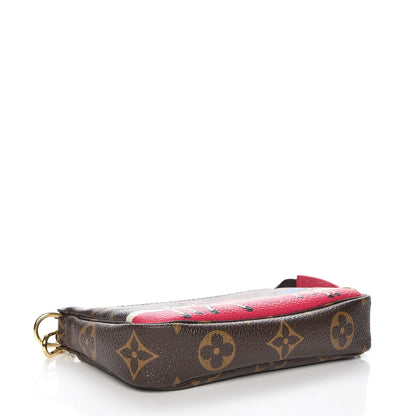 Louis Vuitton Monogram 2017 Christmas Animation Mini Pochette Accessories 4 of 8