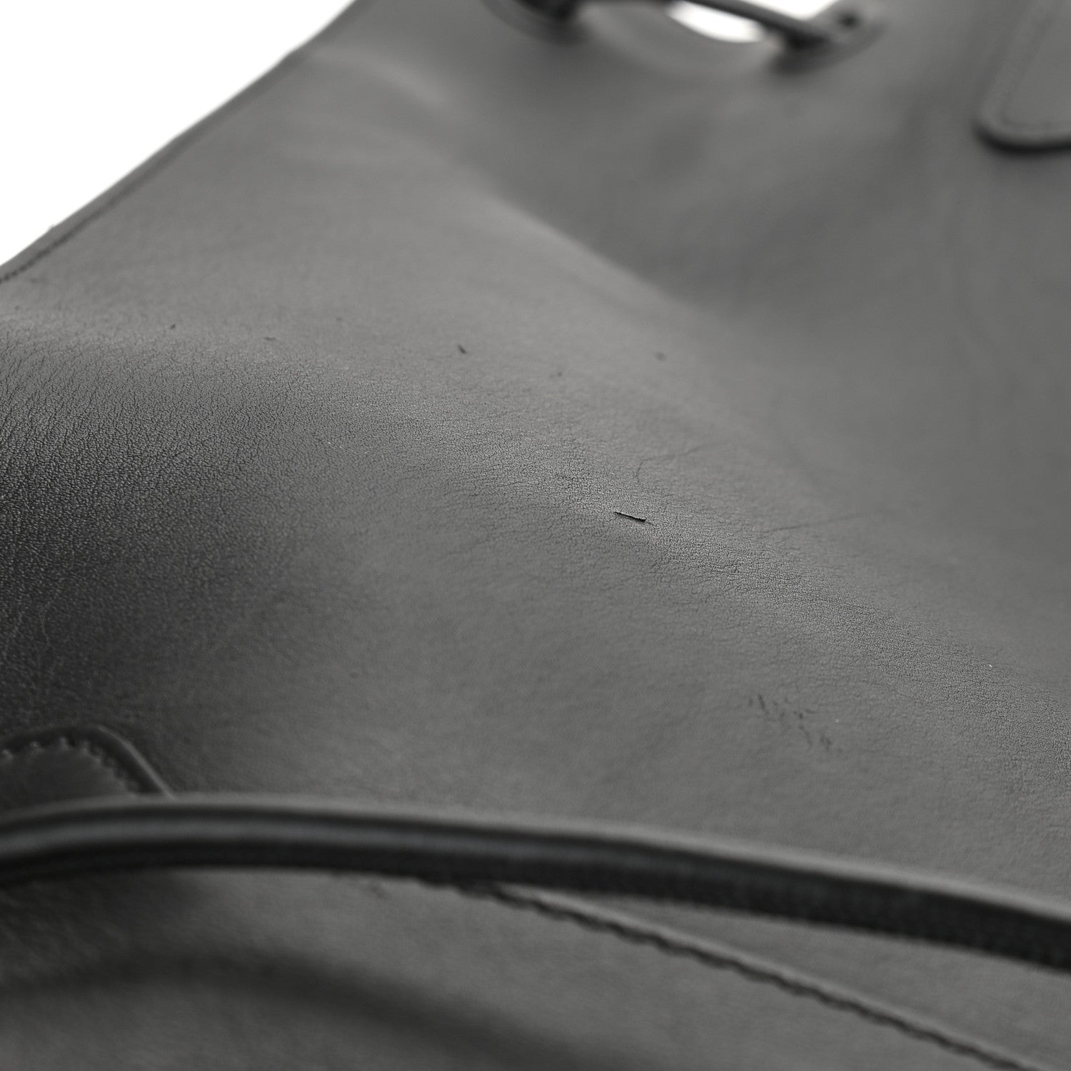 Burberry Soft Calfskin Graffiti Drawstring Backpack Black 12 of 12