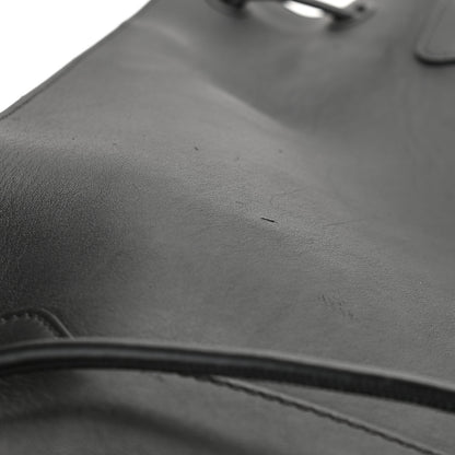 Burberry Soft Calfskin Graffiti Drawstring Backpack Black 12 of 12