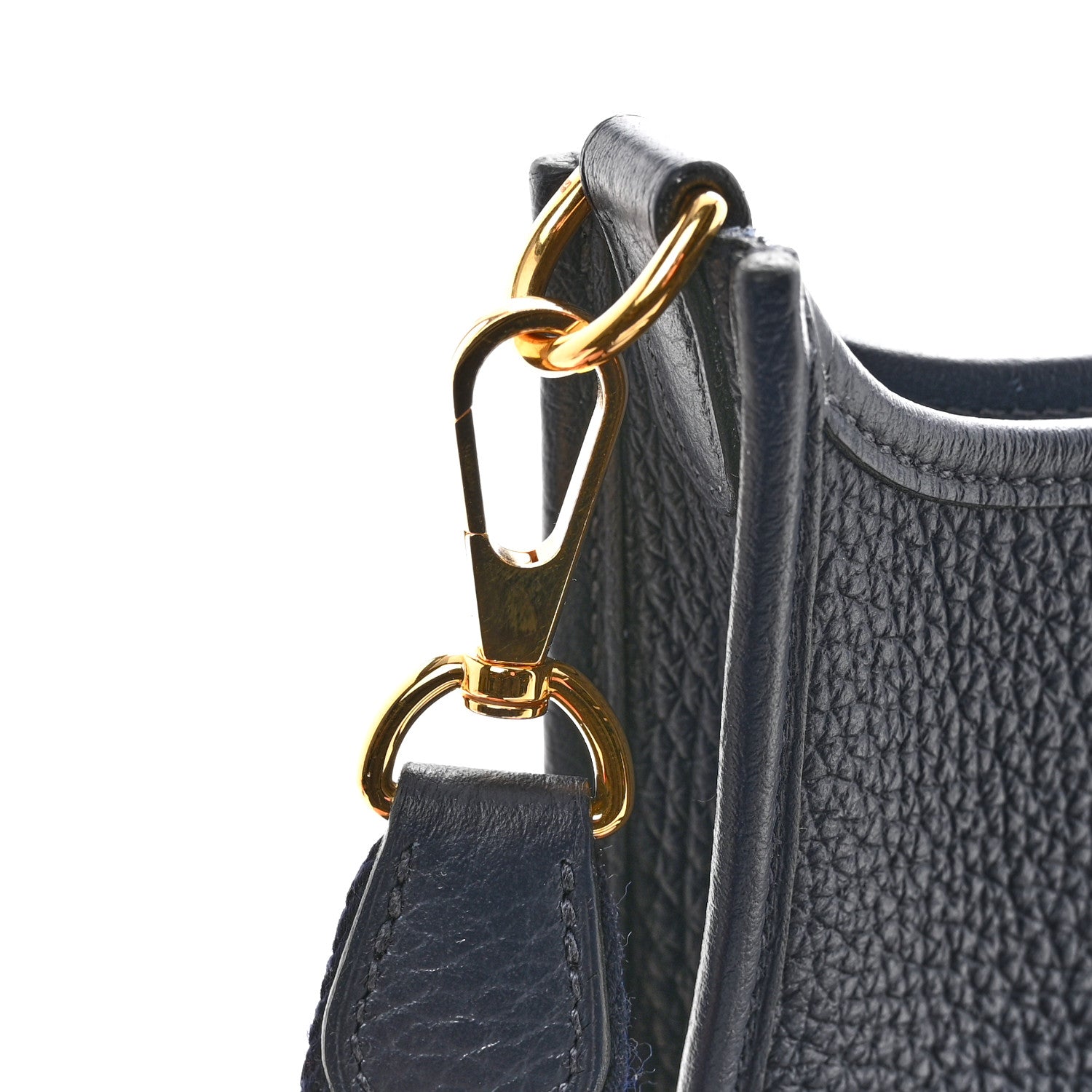 Hermes Taurillon Clemence Evelyne TPM Bleu Nuit 11 of 12