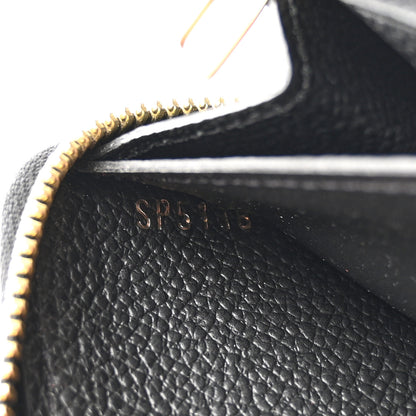 Louis Vuitton Empreinte Clemence Wallet Black 7 of 9