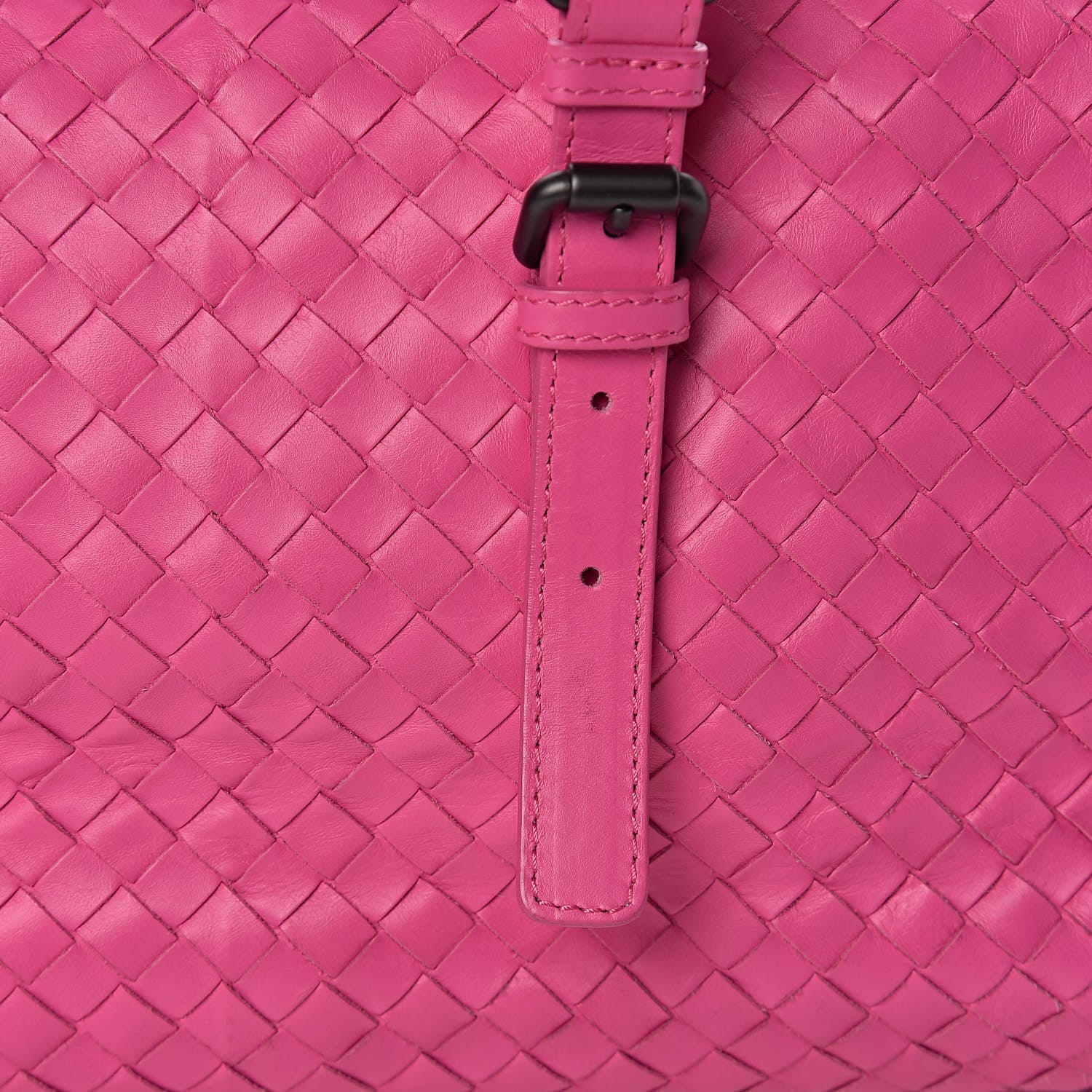 Bottega Veneta Nappa Intrecciato Boston Rosa Shock 13 of 13