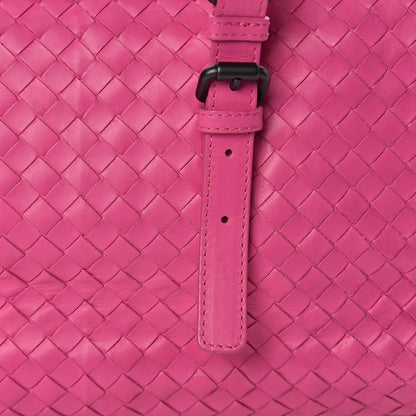 Bottega Veneta Nappa Intrecciato Boston Rosa Shock 13 of 13