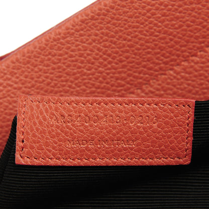 Saint Laurent Grained Calfskin Small Cabas Rive Gauche Top Handle Bag Old Rose 7 of 7