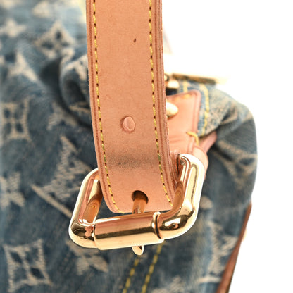 Louis Vuitton Monogram Denim Baggy PM Blue 14 of 14
