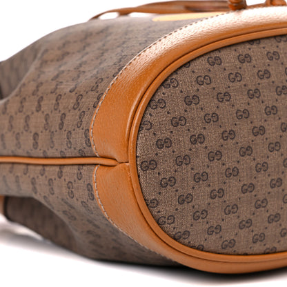 Gucci X DISNEY Mini Vintage GG Supreme Monogram Bucket Bag Beige Vintage Sun Oil 8 of 10