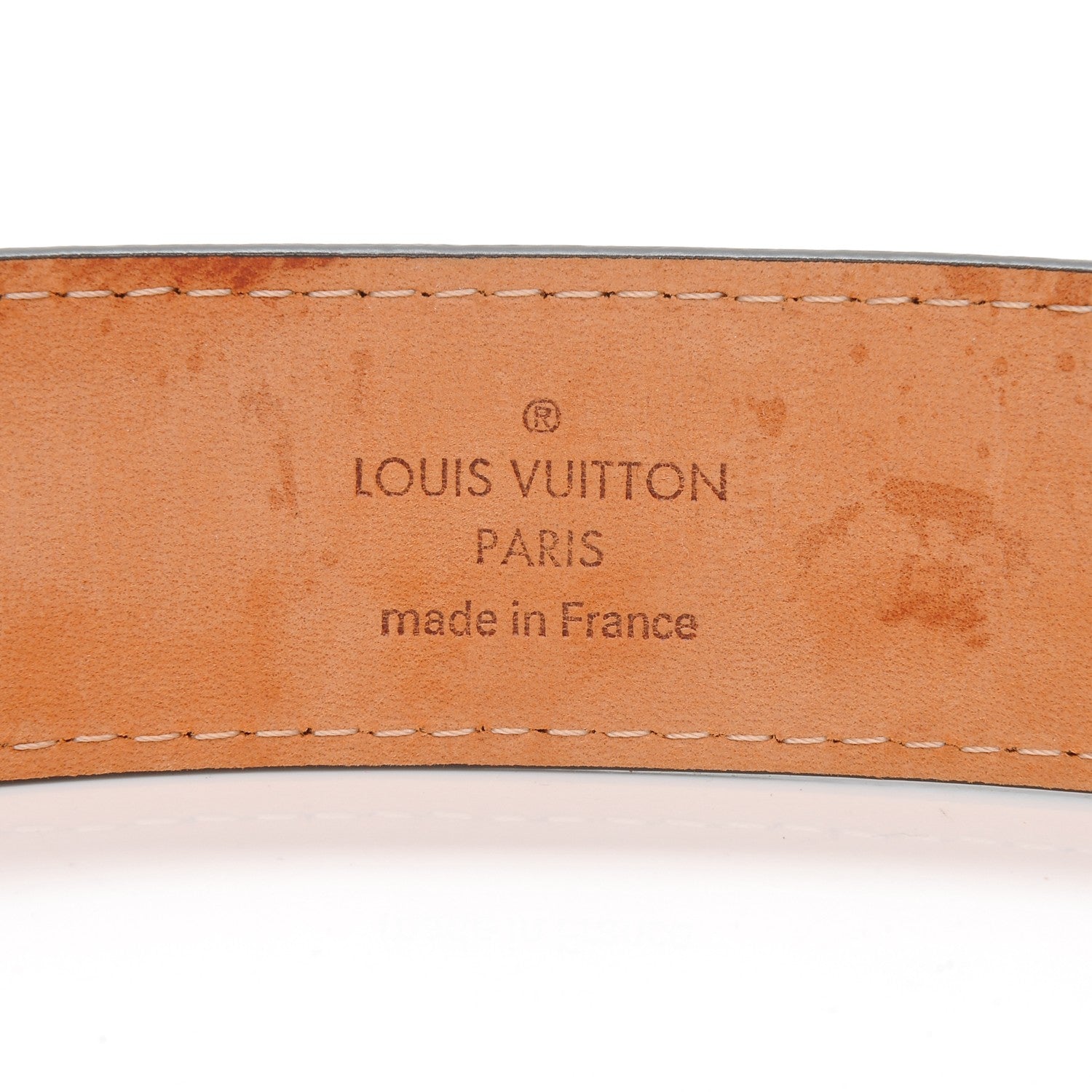 Louis Vuitton Monogram 30 mm Cabochon Belt 85 34 5 of 5