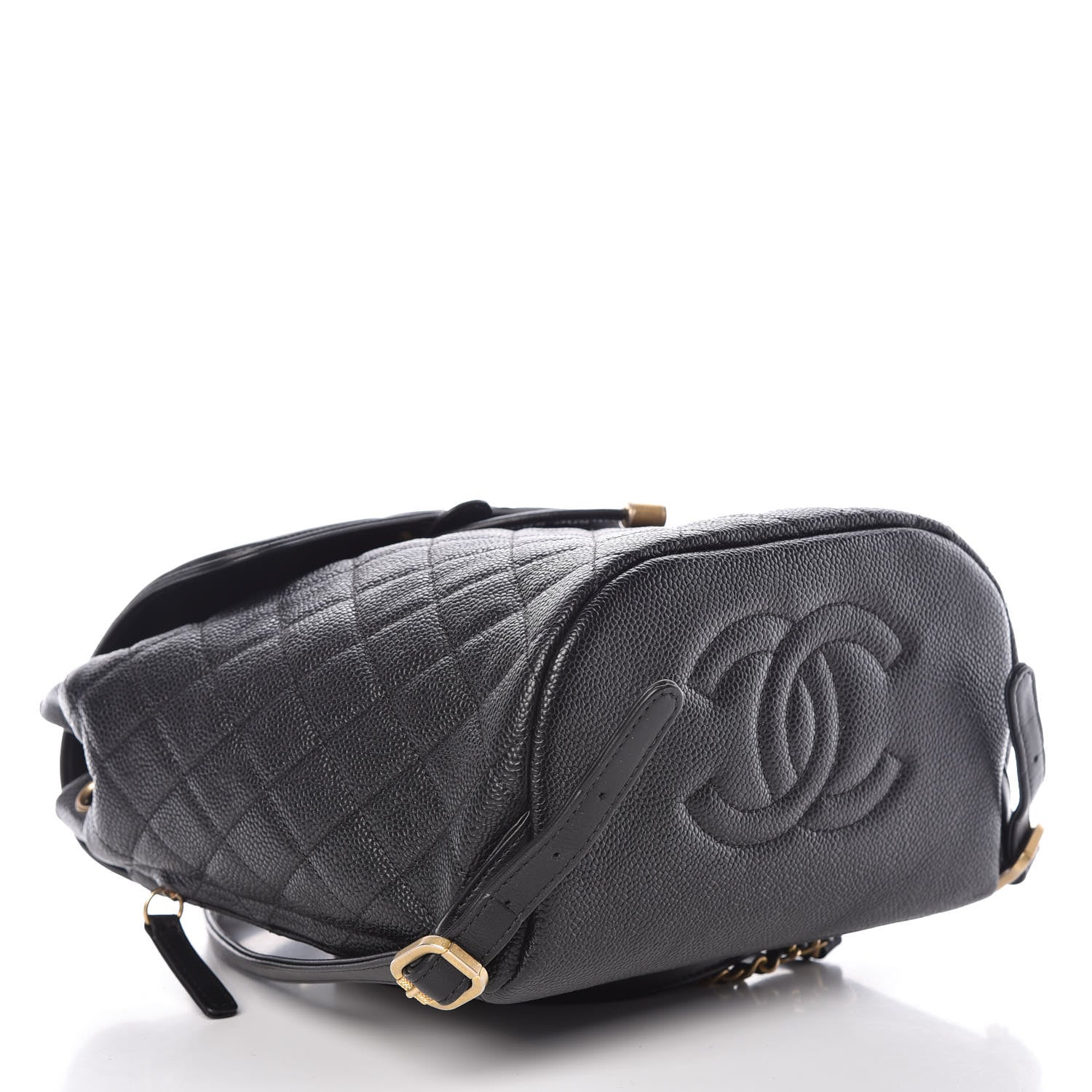 Chanel Caviar Quilted Filigree Backpack Black 4 of 9