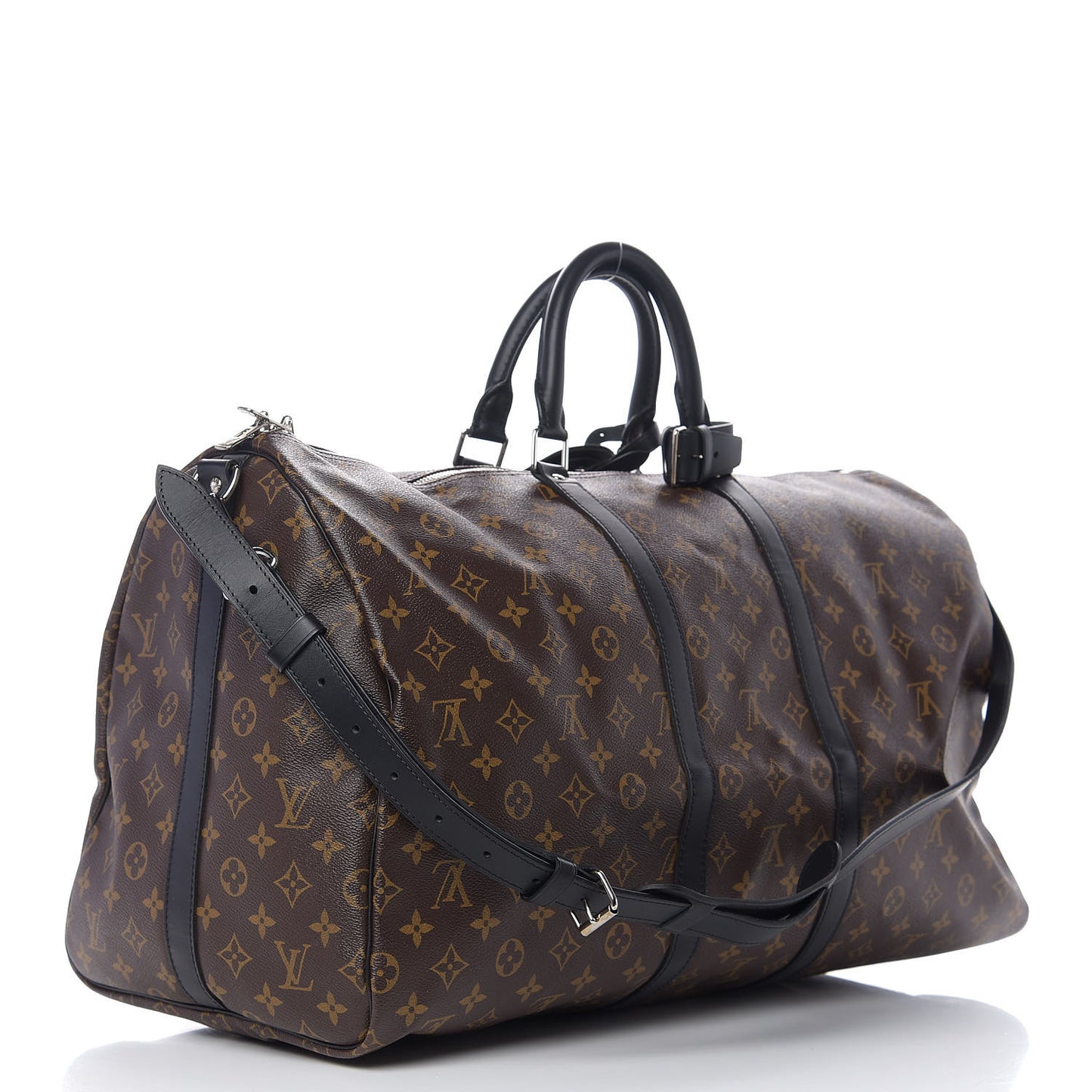 Monogram Macassar Keepall Bandouliere 55