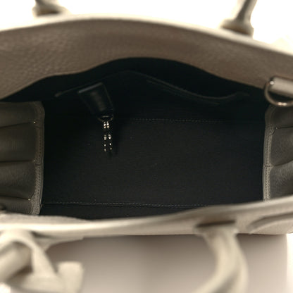 Saint Laurent Grained Calfskin Nano Sac De Jour Dove White 5 of 11