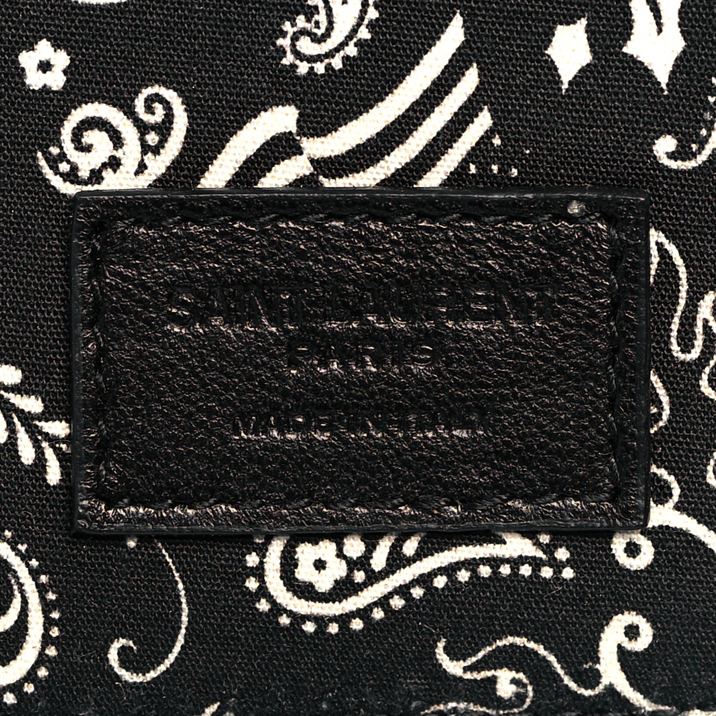 Calfskin East West Wallet Black