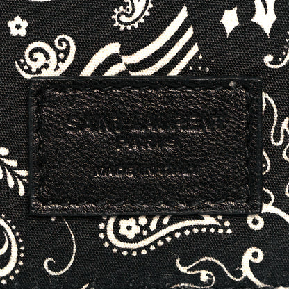 Saint Laurent Calfskin East West Wallet Black 6 of 10