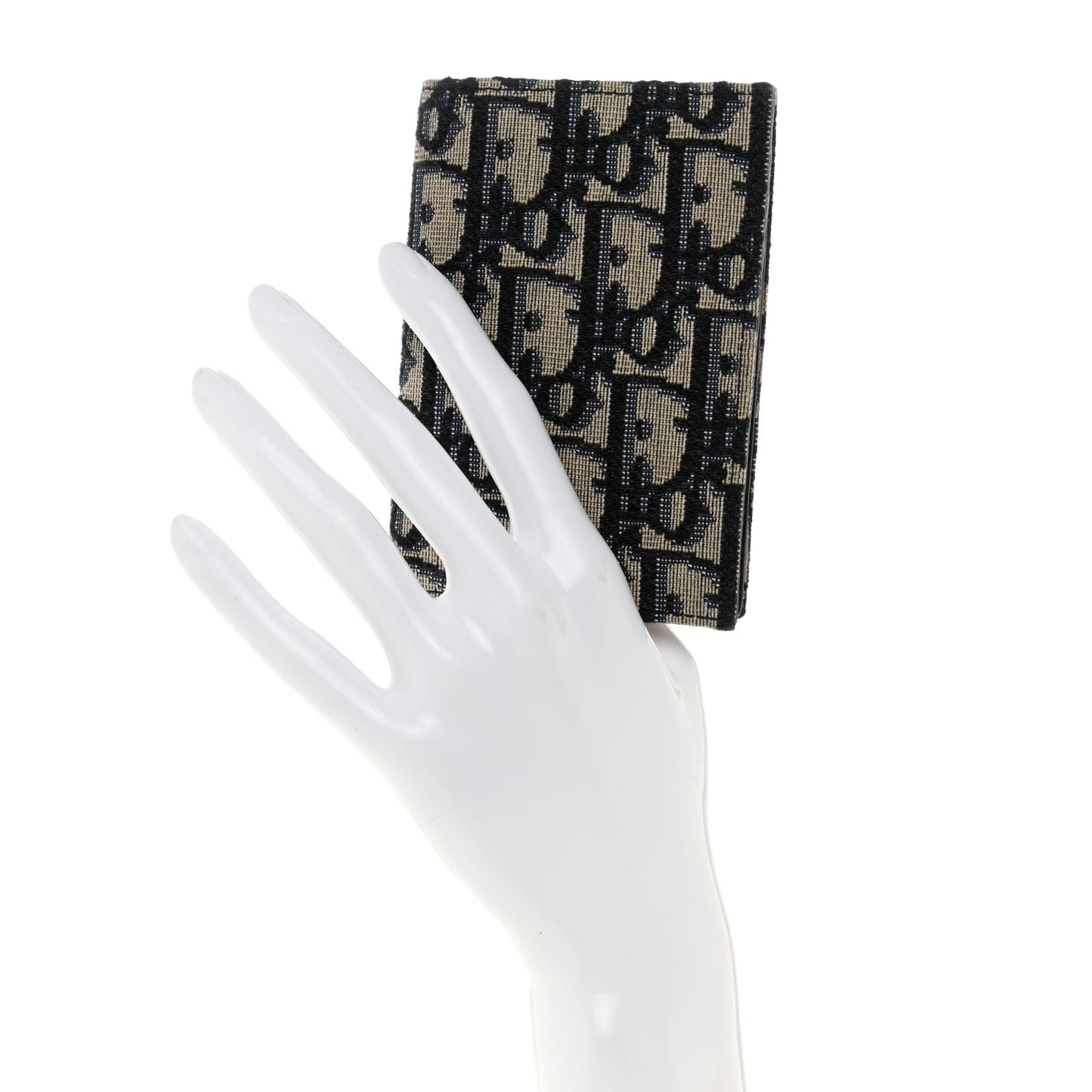Oblique Bi-Fold Card Holder Blue