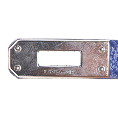 Hermes Epsom Mini Kelly Sellier 20 Bleu Electrique 29 of 35