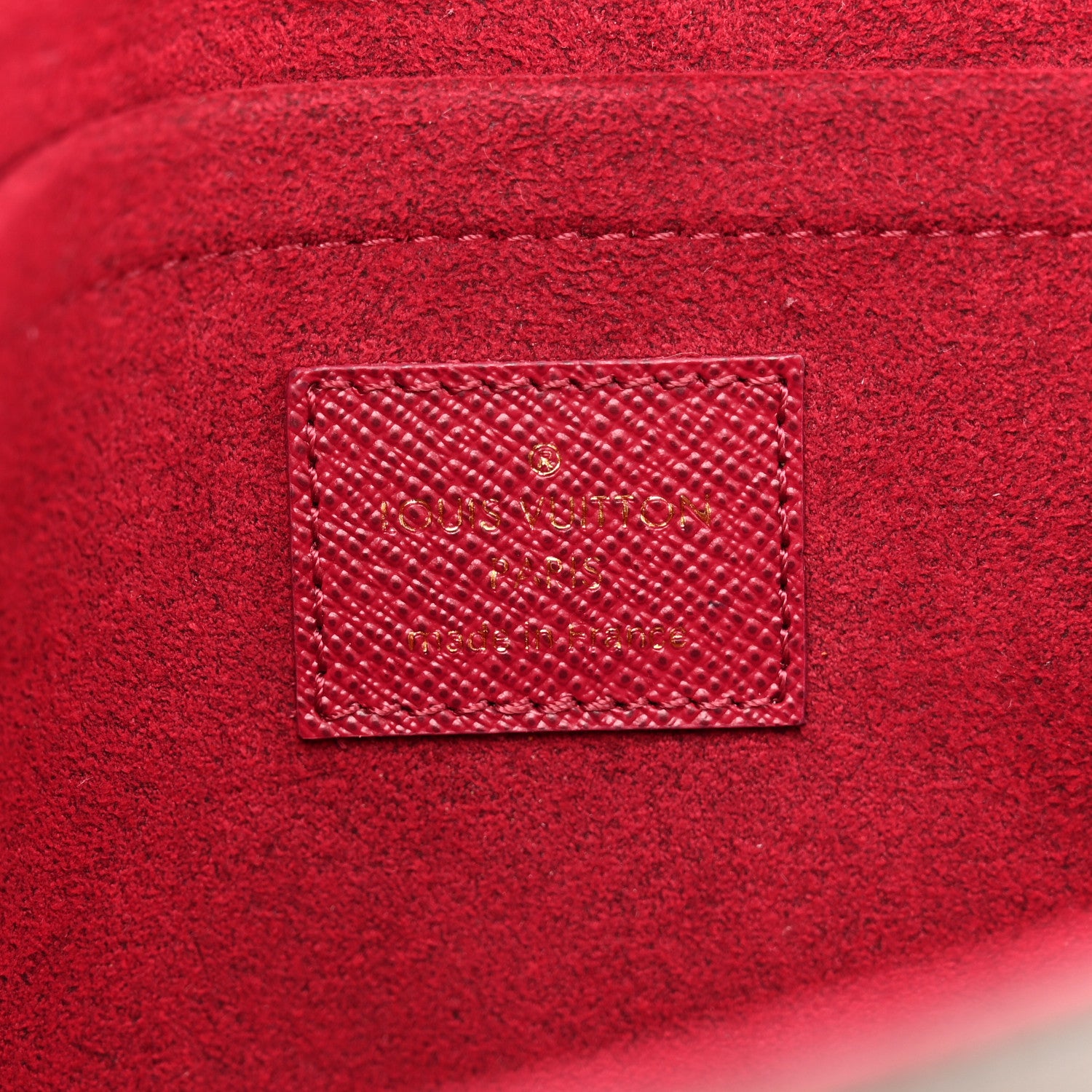 Louis Vuitton LOUIS VUITTON Monogram Pochette Felicie Chain Wallet Fuchsia 7 of 10