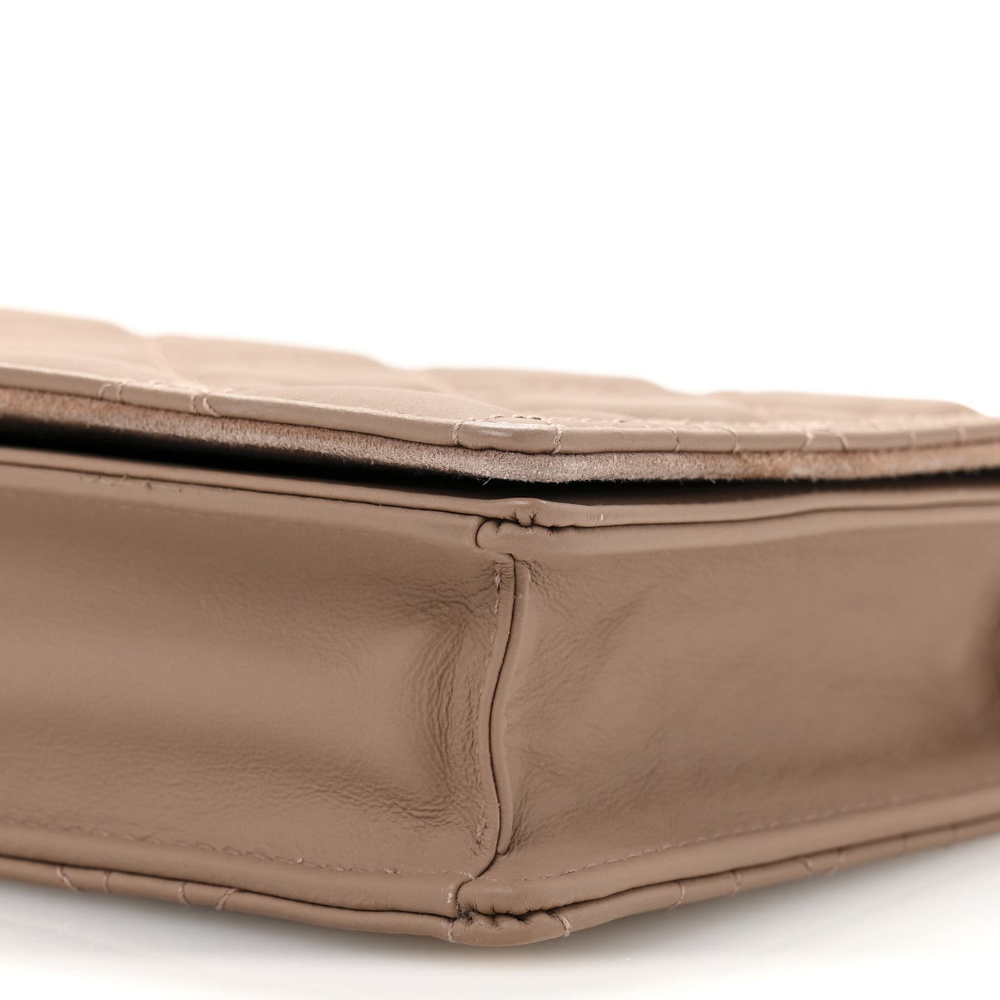 Ultra Matte Calfskin Cannage Lady Dior Clutch Fard