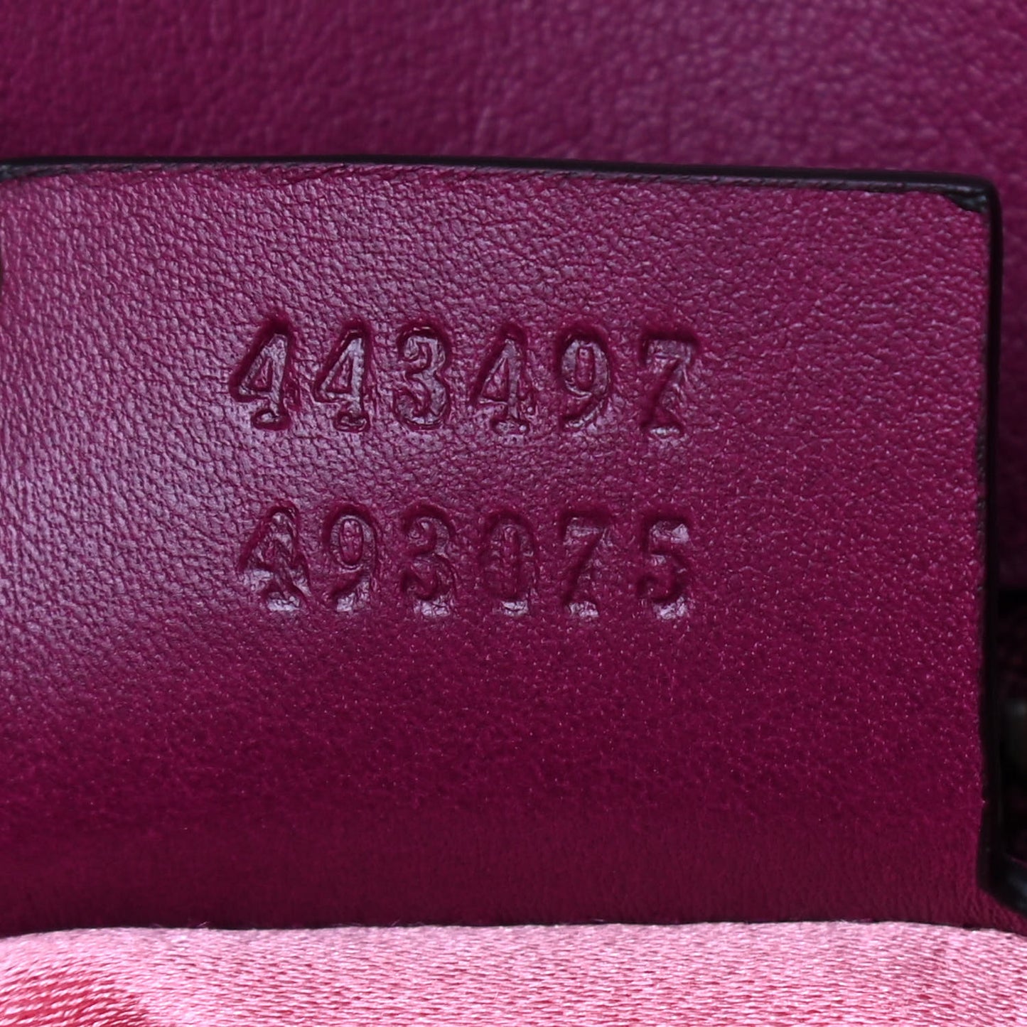 Velvet Matelasse Small GG Marmont Shoulder Bag Fuchsia Violet Cyclamen