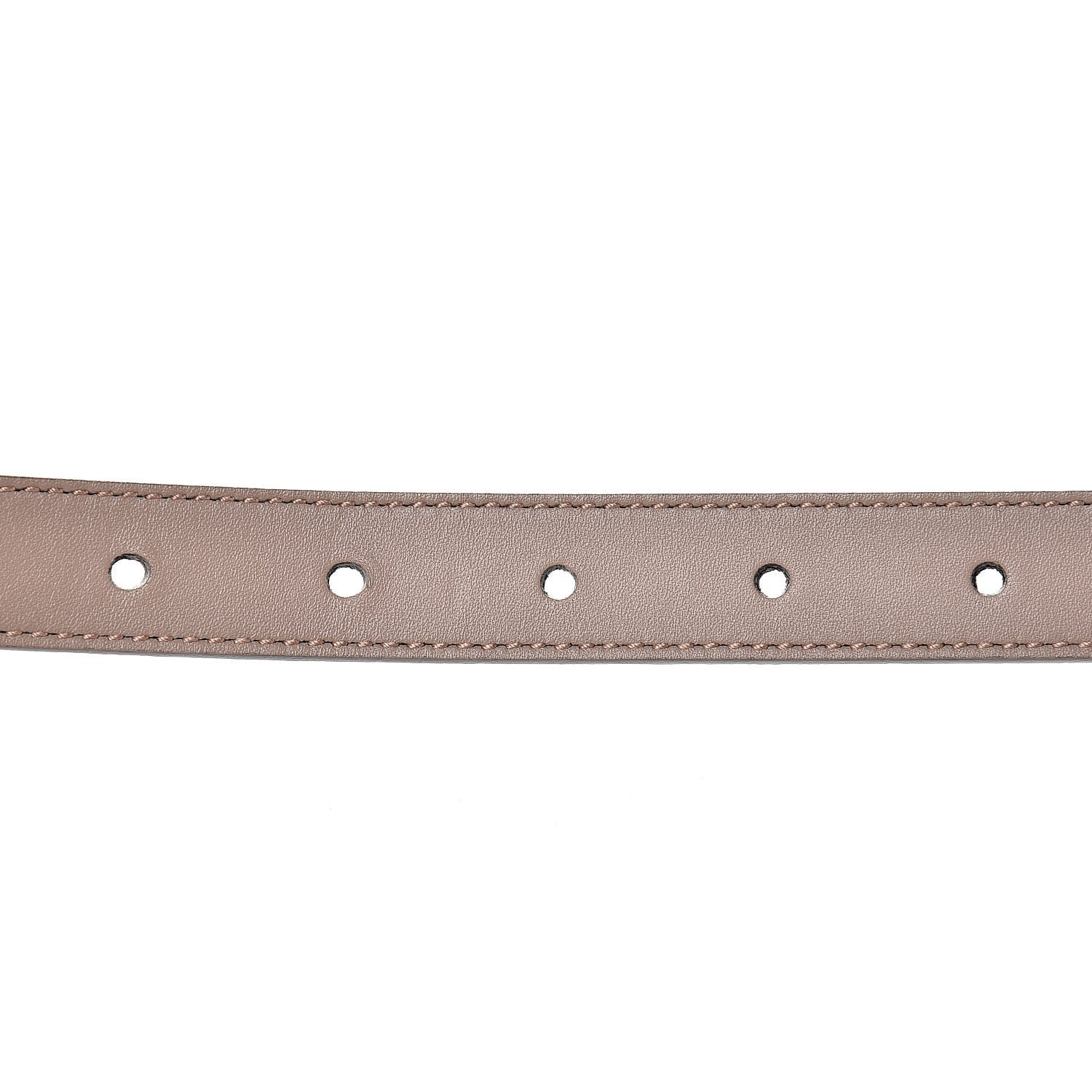 Gucci Calfskin Double G 20mm Belt 105 42 Porcelain Rose 5 of 7