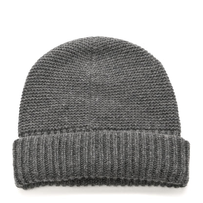 Hermes Cashmere Beanie Hat M Gris Chine 3 of 5