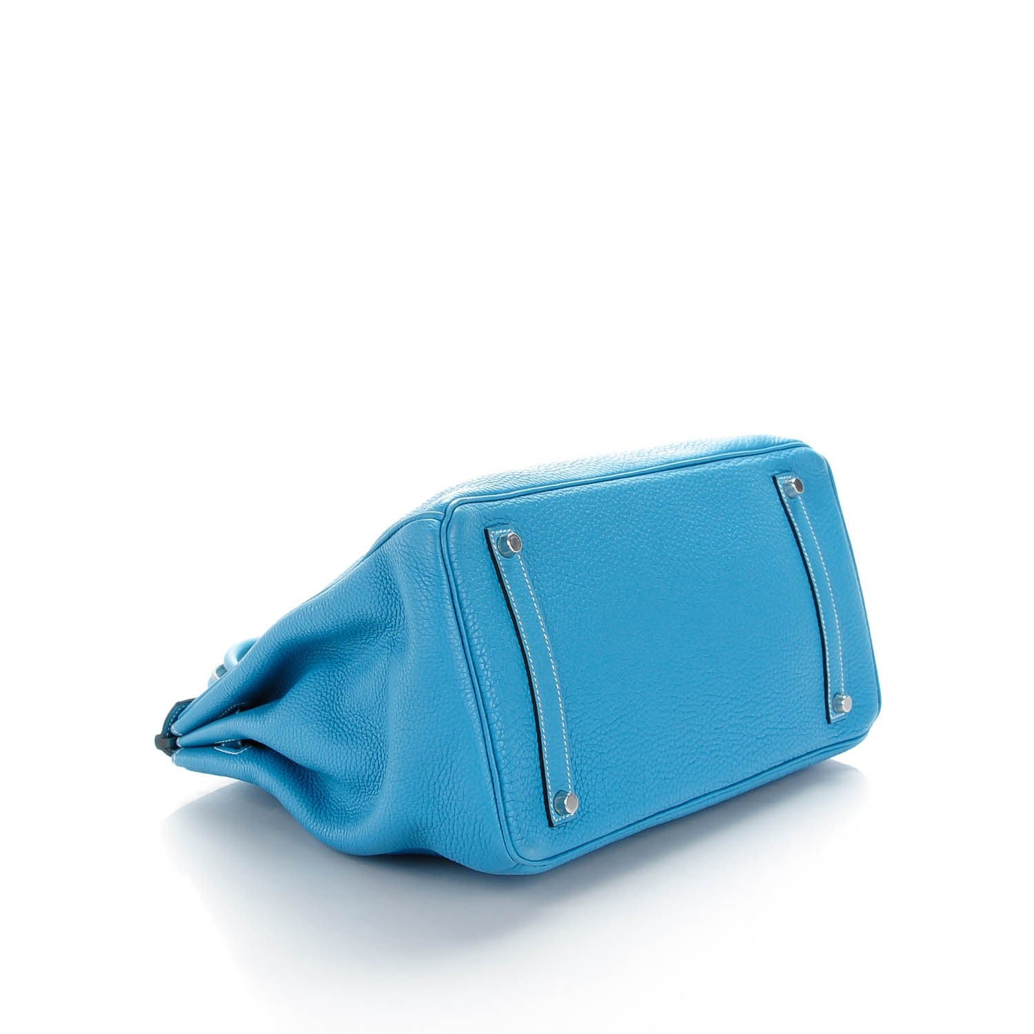 Hermes Togo Birkin 35 Blue Jean 8 of 27