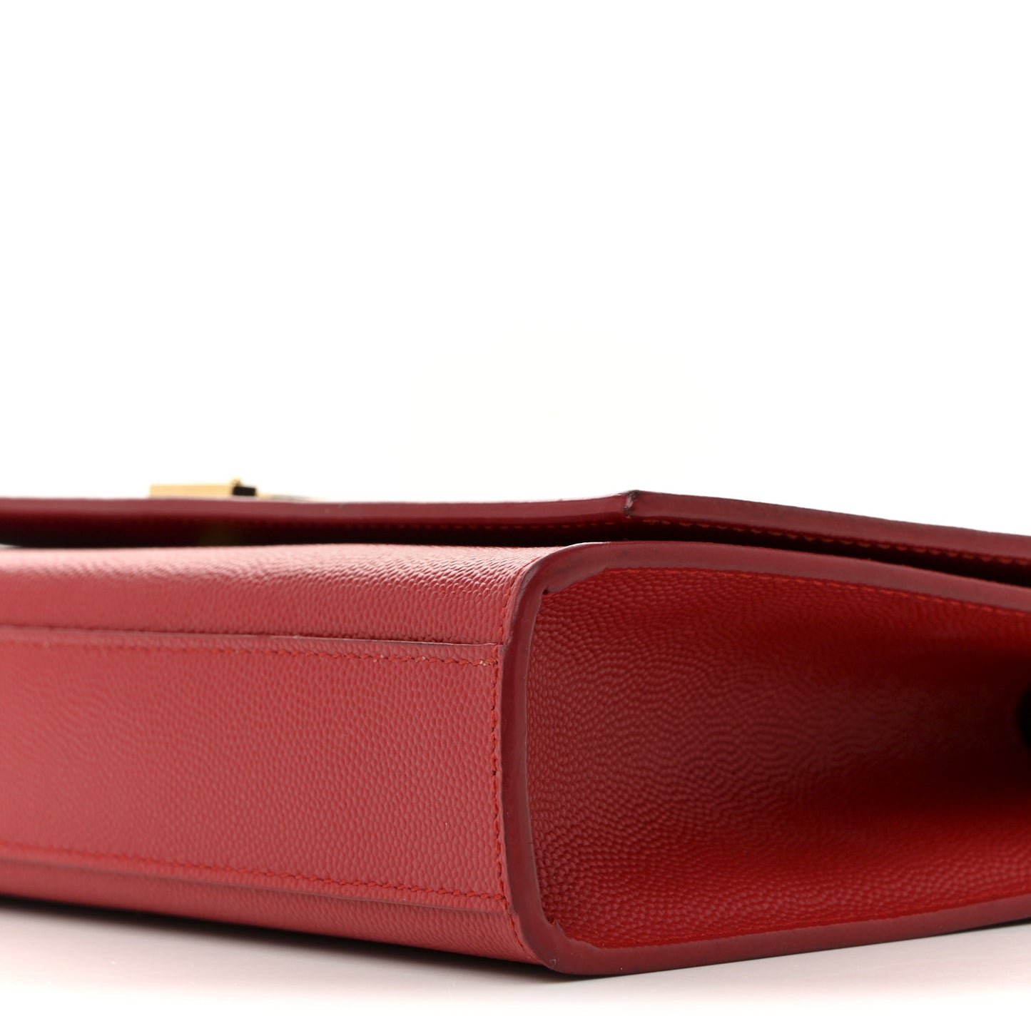 Grain De Poudre Medium Monogram Kate Satchel Red