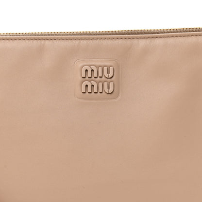 Miu Miu Nappa Wristlet Beige 8 of 11