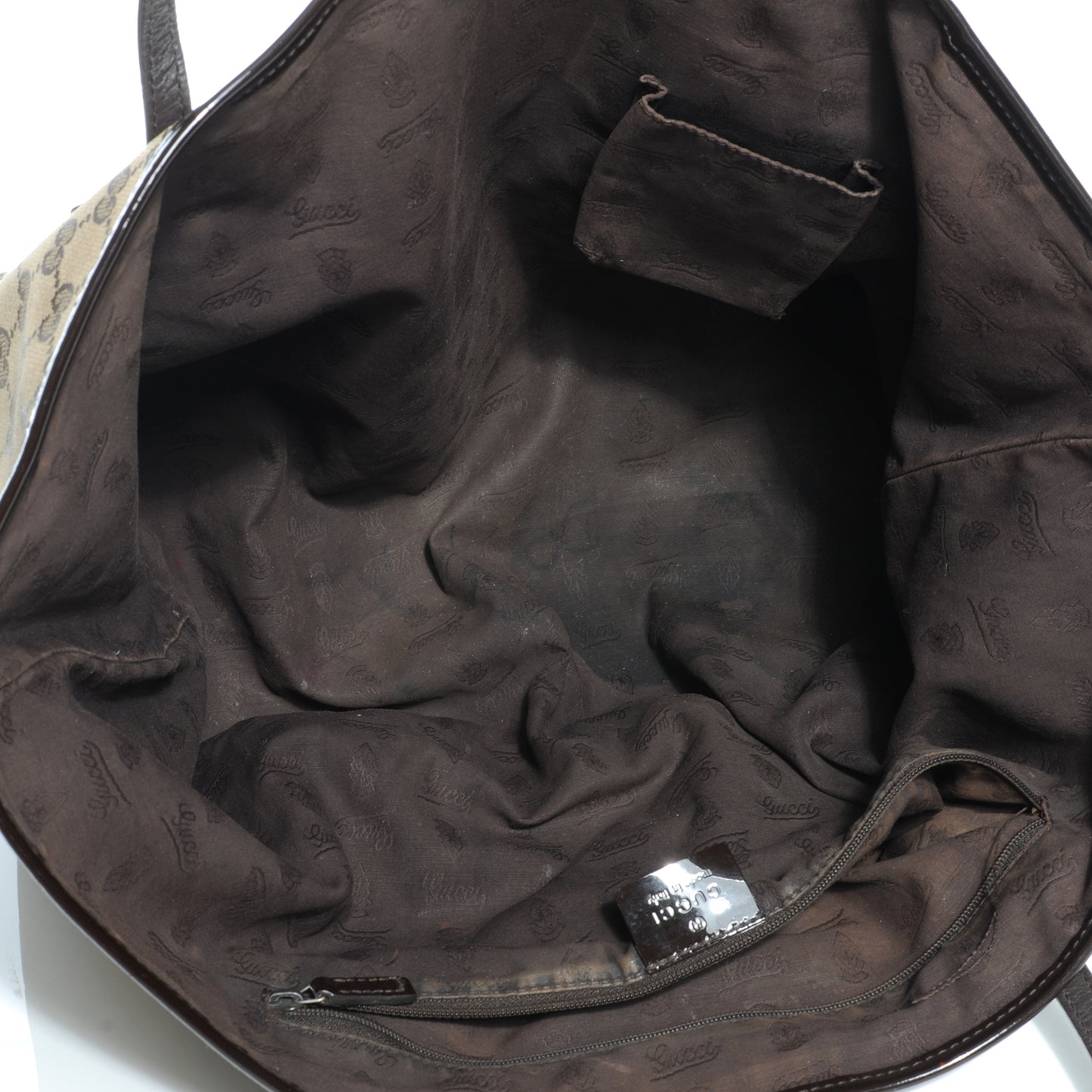 Monogram Web Large Jolie Tote Brown