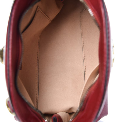 Gucci Piuma Lux Calfskin Small Re(Belle) Crossbody Bag Romantic Cerise 5 of 9