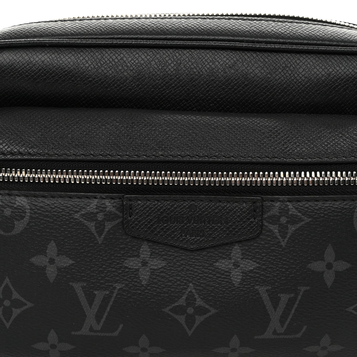 Louis Vuitton Taiga Monogram Eclipse Outdoor Bum Bag Black 7 of 9