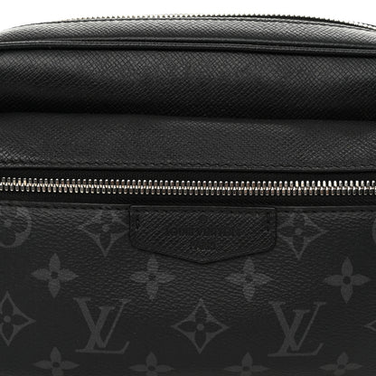 Louis Vuitton Taiga Monogram Eclipse Outdoor Bum Bag Black 7 of 9