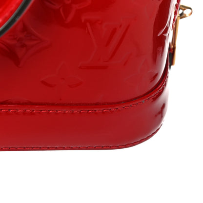 Louis Vuitton Vernis Alma BB Cherry 13 of 14