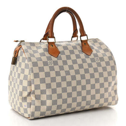 Louis Vuitton Damier Azur Speedy 30 2 of 12