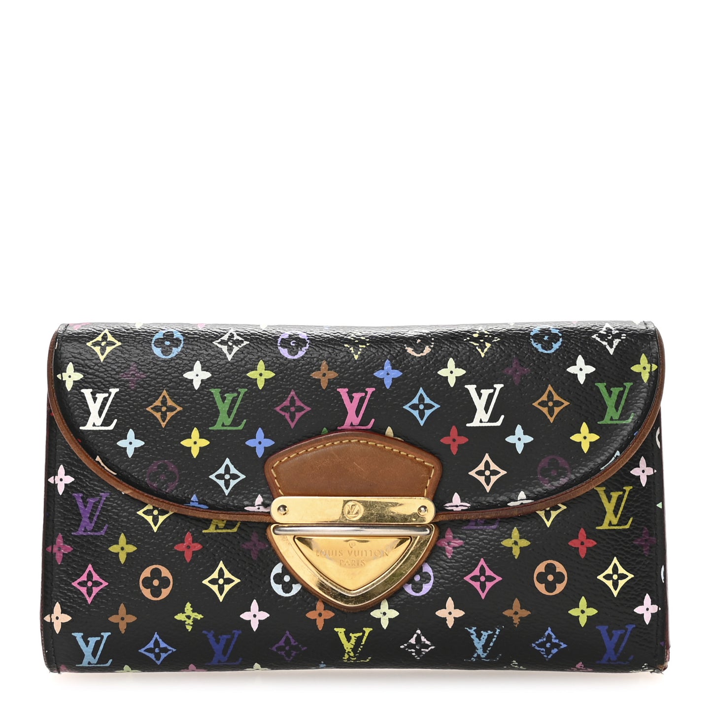 Monogram Multicolor Eugenie Wallet Black Grenade