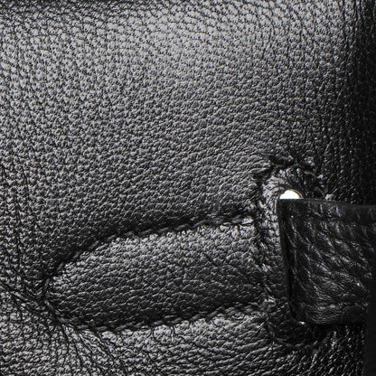 Hermes Taurillon Clemence Birkin 35 Black 11 of 24