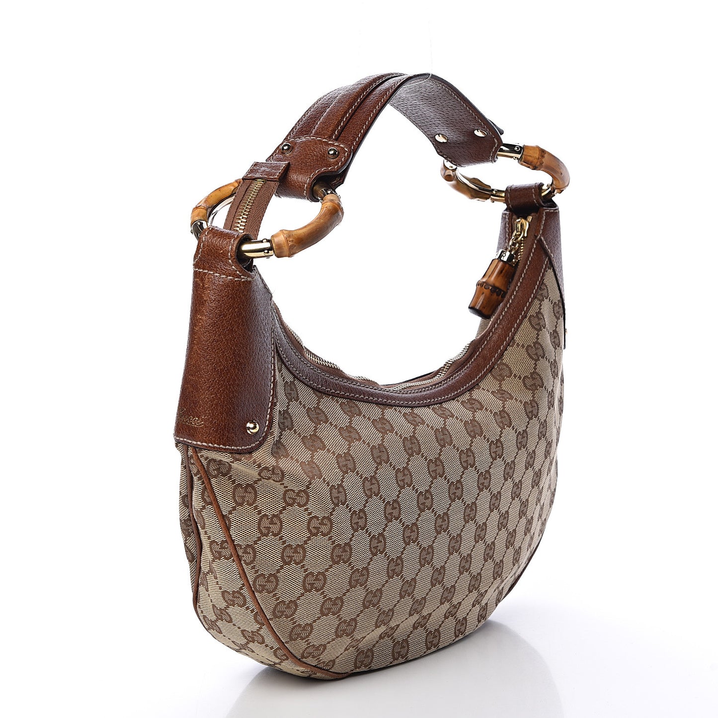 Monogram Bamboo Ring Hobo Brown