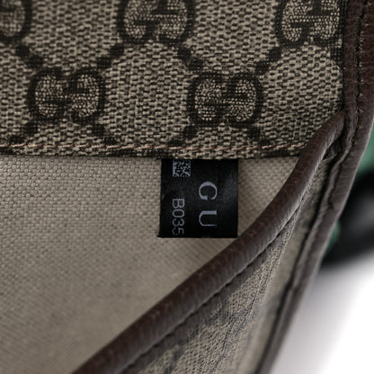 Gucci GG Supreme Monogram Neo Vintage Web Belt Bag Brown 7 of 13